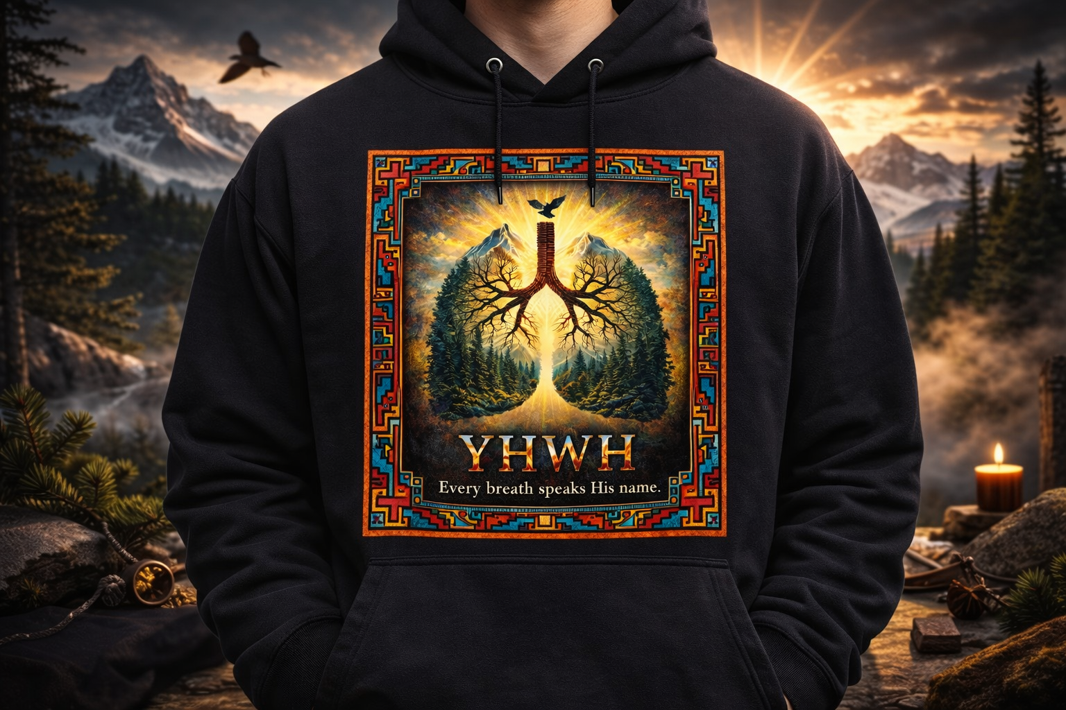 YHWH – Every Breath Hoodie