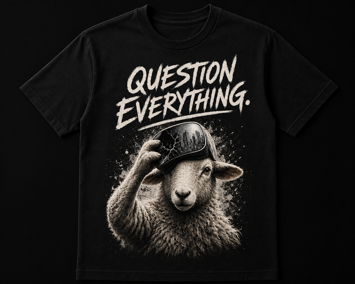 Question Everything t shirt