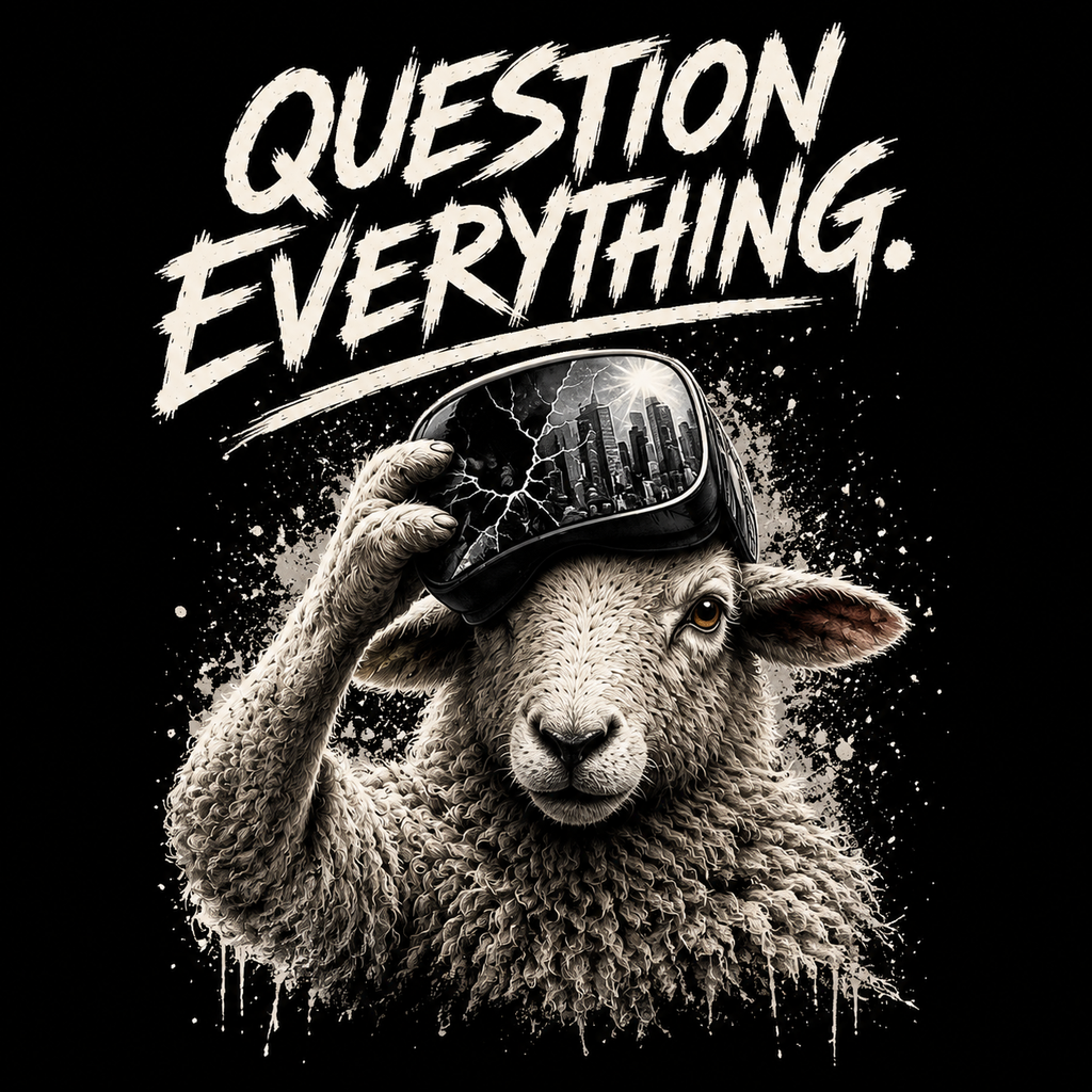 Question everything.