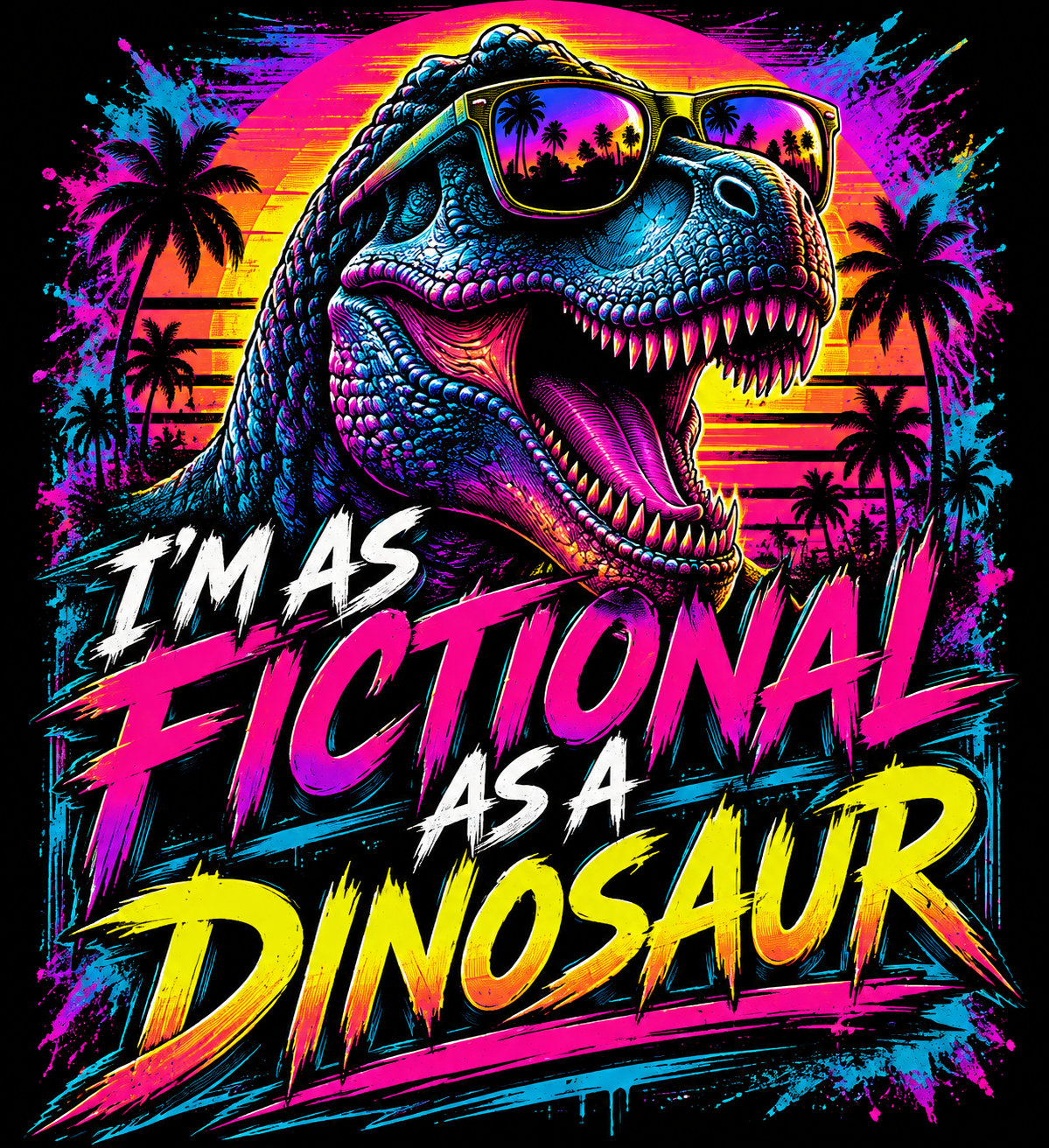 I’m As Fictional As A Dinosaur T-Shirt