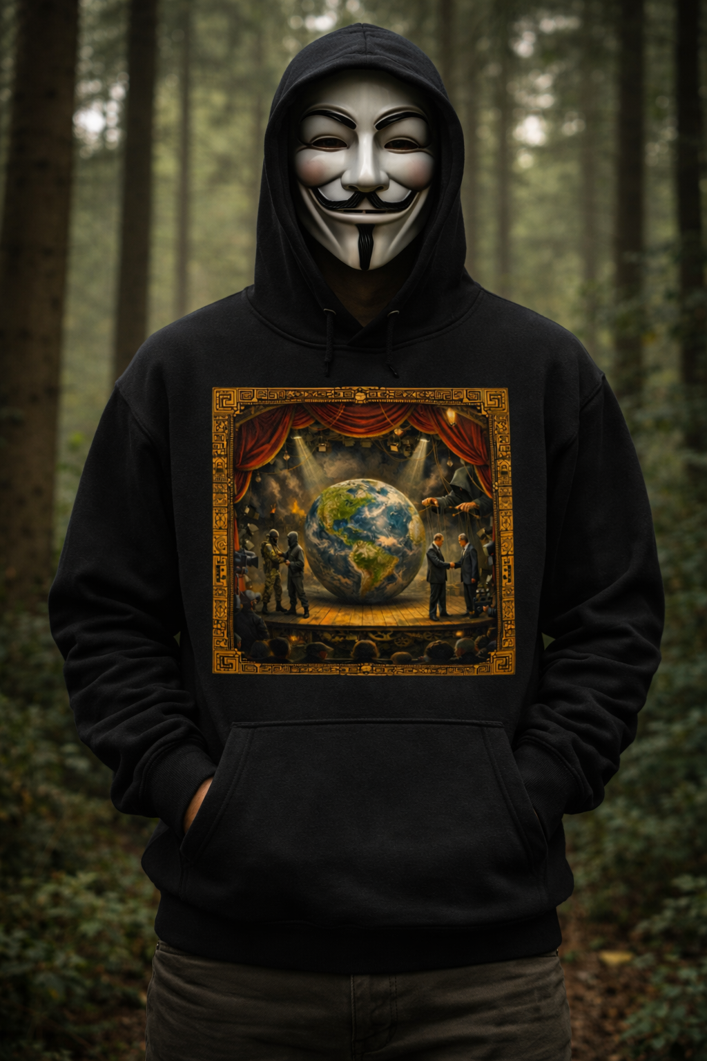 The World Is A Stage Hoodie